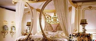 طراحی دکوراسیون رمانتیک اتاق خواب